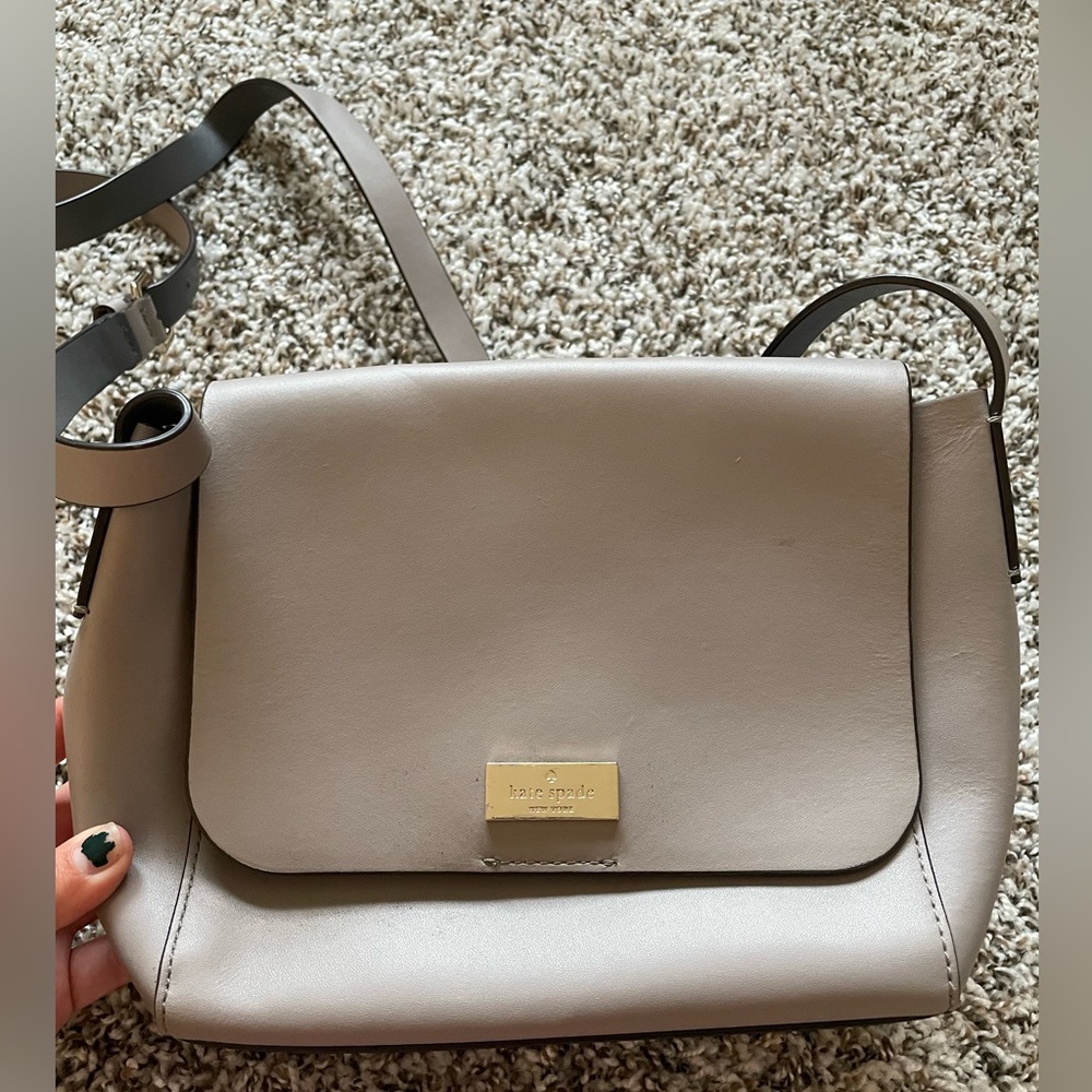 Kate Spade Brown/Grey Crossbody Bag